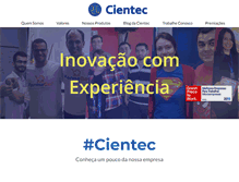 Tablet Screenshot of cientec.net