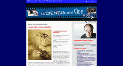 Desktop Screenshot of lacienciaenelcine.cientec.or.cr