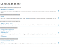 Tablet Screenshot of lacienciaenelcine.cientec.or.cr